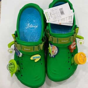 NEW green CROCS Jetsons Collab with Extra Butter. Limited Edition